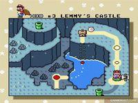 une photo d'Ã©cran de Super Mario World sur Nintendo Super Nes